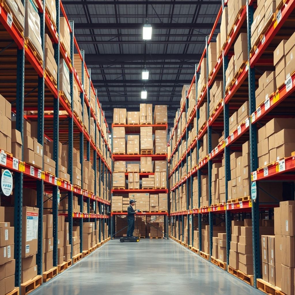 10 Effective Ways to Boost Your Productivity Today 3 effective - organized inventory management system with barcode scanners, automated inventory tracking, optimized supply chain