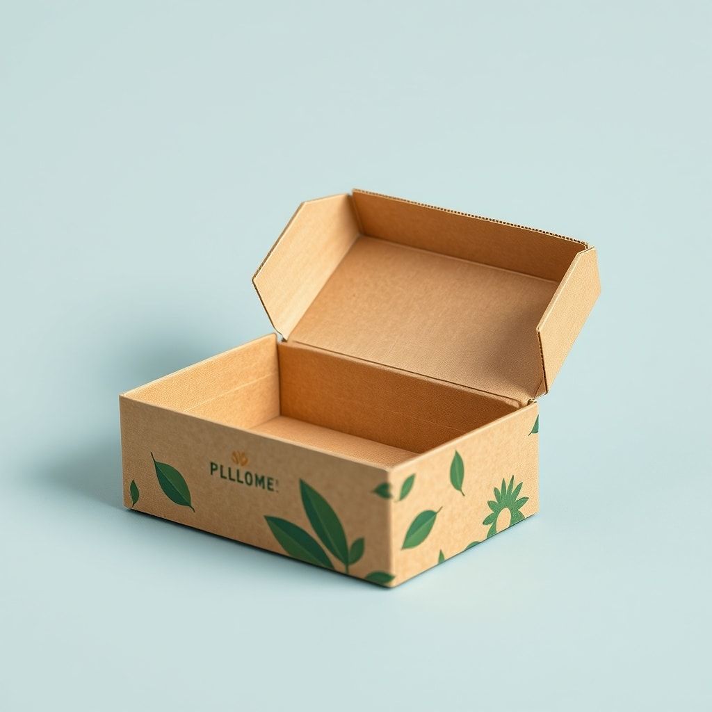 corrugated boxes made from recycled materials, eco-friendly packaging design, sustainable packaging solutions in action