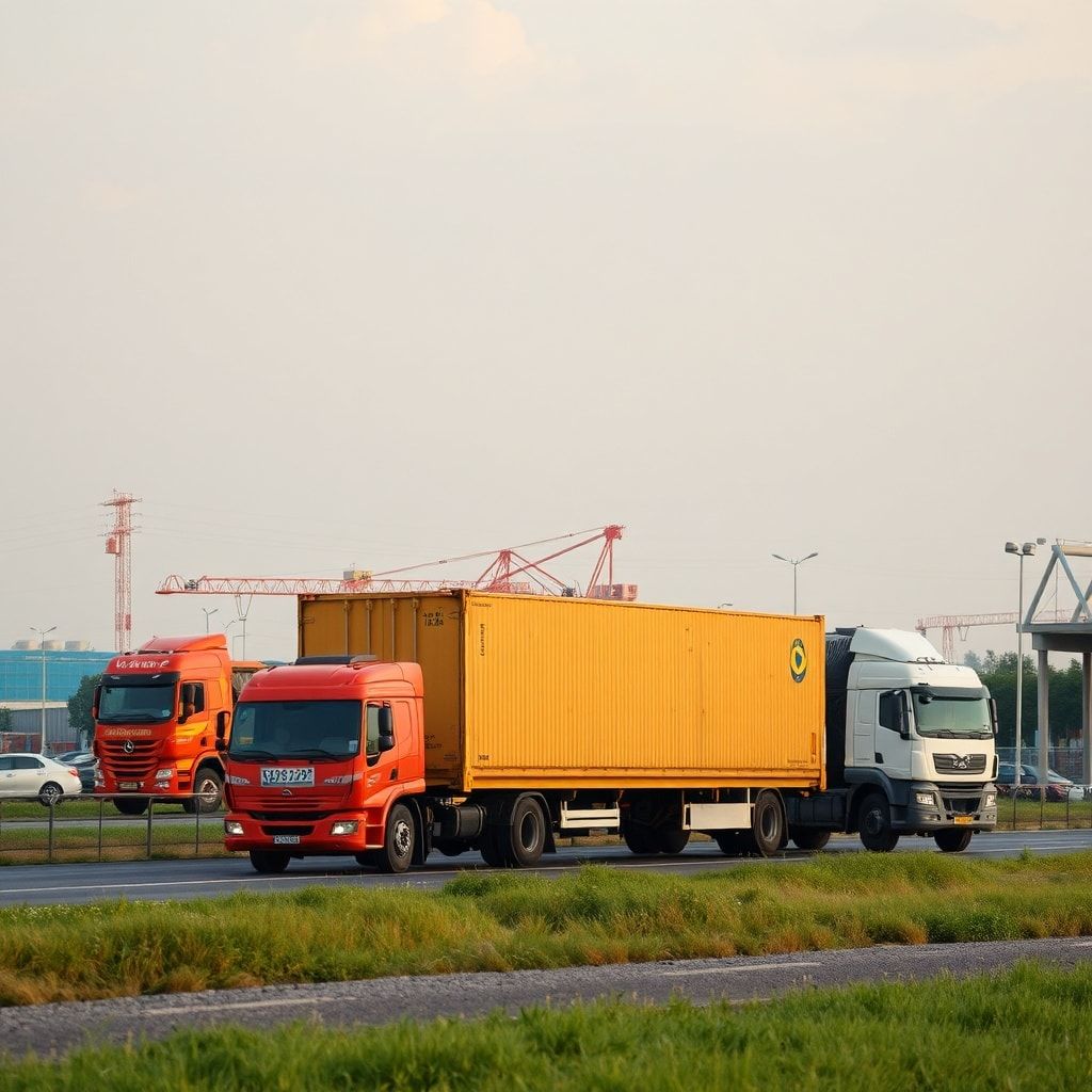 sustainable transportation methods, eco-friendly shipping practices, optimized logistics for sustainability