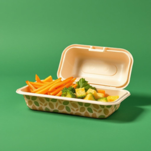 compostable food containers made from plant-based materials