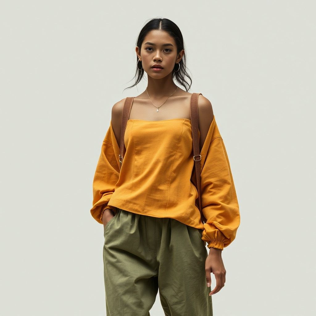 sustainable fashion with organic clothing and recycled materials