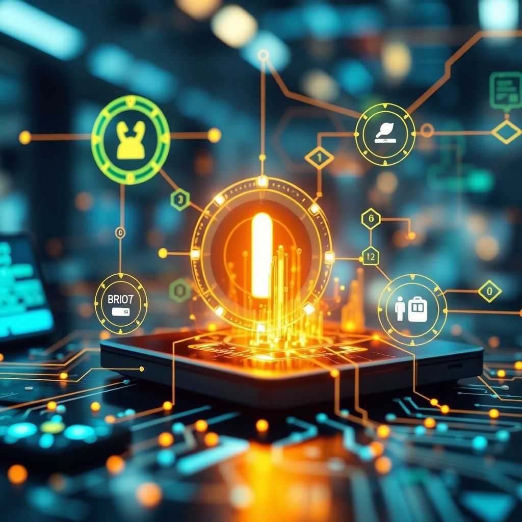 latest - Innovative technology solutions for businesses, digital transformation concept, futuristic business environment, cut