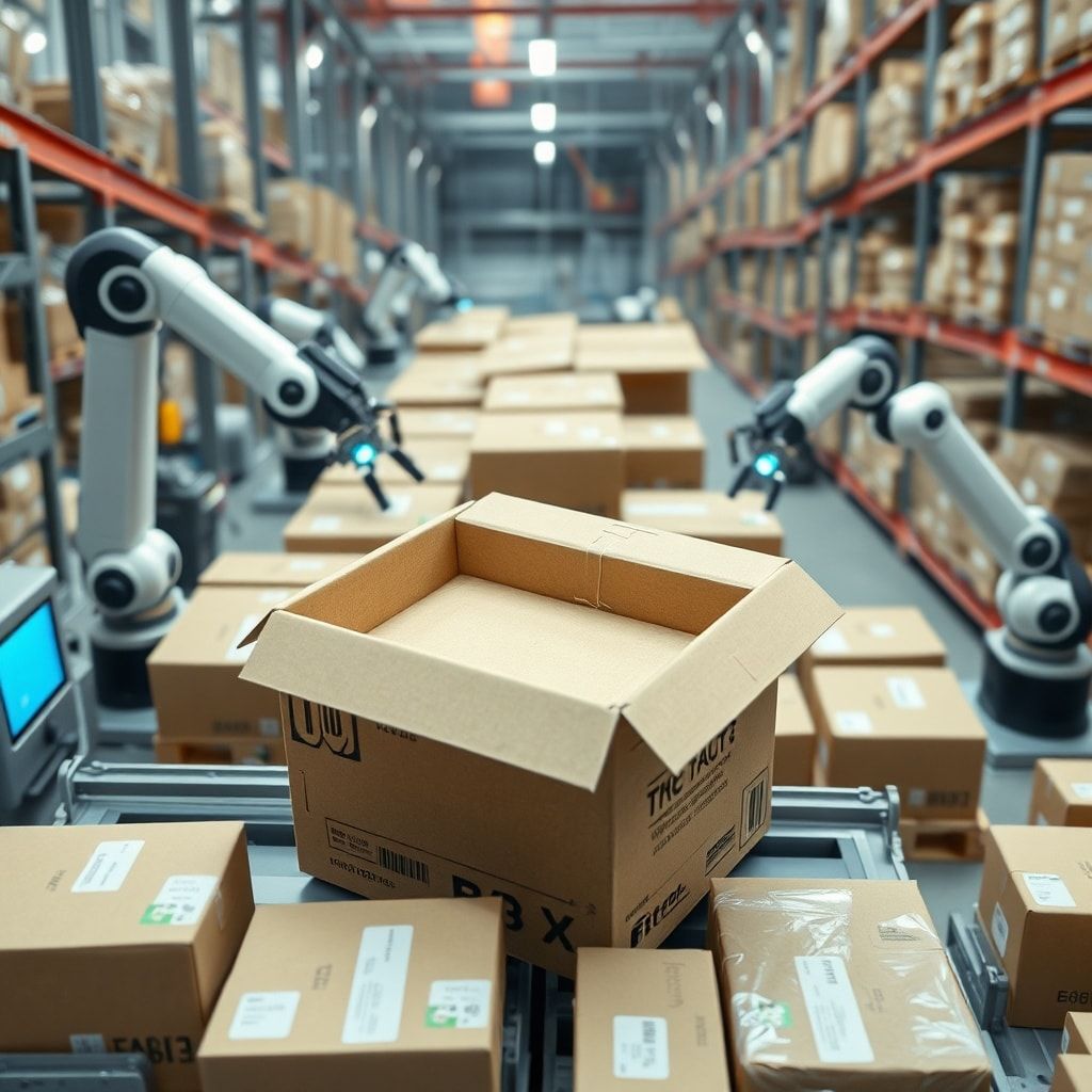 evolution - smart packaging with integrated sensors and RFID technology, eco-friendly packaging made from biodegradable mater