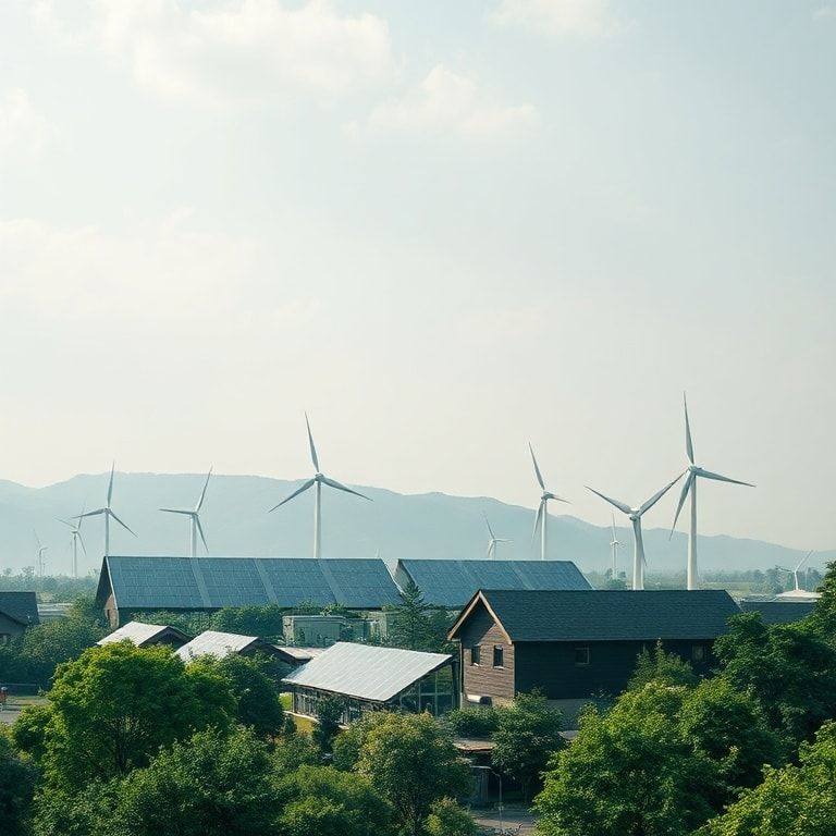 sustainable energy sources and green technology