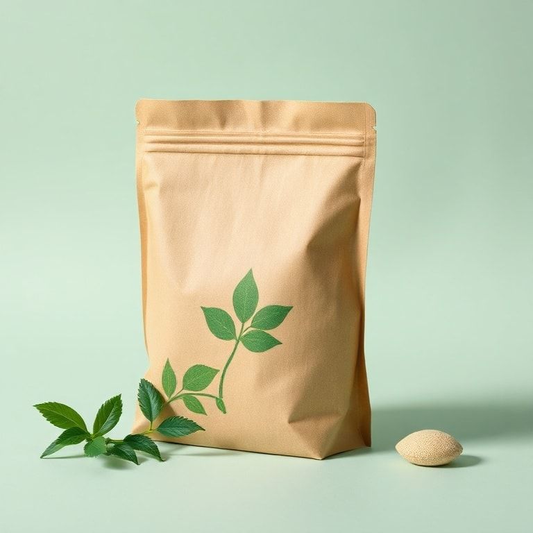 essential - innovative paper pulp packaging design, creative eco-friendly packaging solutions, modern and stylish packaging m