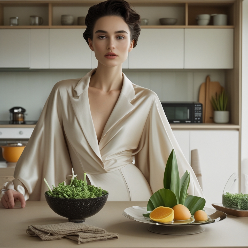 innovative - sustainable lifestyle products in a contemporary home environment, featuring eco-friendly materials and energy-e