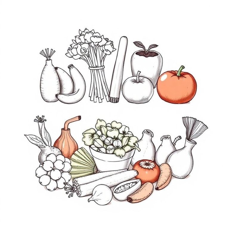 sustainable food choices and locally grown produce